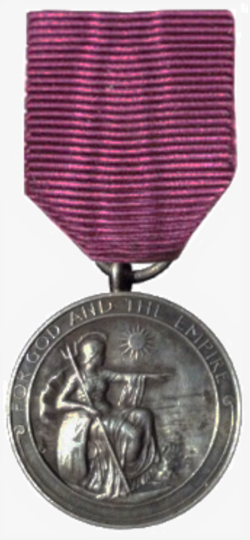 Medal of the Order of the British Empire, obverse. Awarded 1917–22.