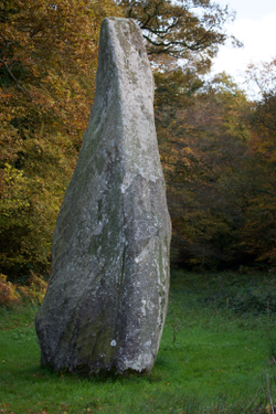 A Menhirs de Pergat cikk illusztráló képe