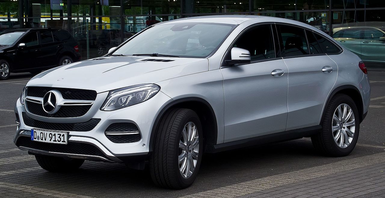 Image of Mercedes-Benz GLE 350 d 4MATIC Coupé (C 292) – Frontansicht, 12. Juni 2017, Düsseldorf