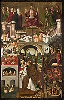 As part of a Spanish Last Judgement, 1500–1520