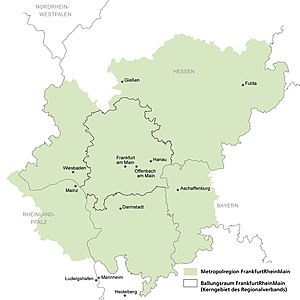 Regionalverband Frankfurtrheinmain: Aufgaben, Organisation, Gebietsabgrenzungen