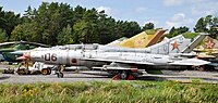 MiG-21US, Riga Aviation Museum.jpg