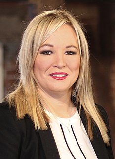 Michelle ONeill Vice President of Sinn Féin
