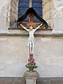 Miletín - kříž u kostela