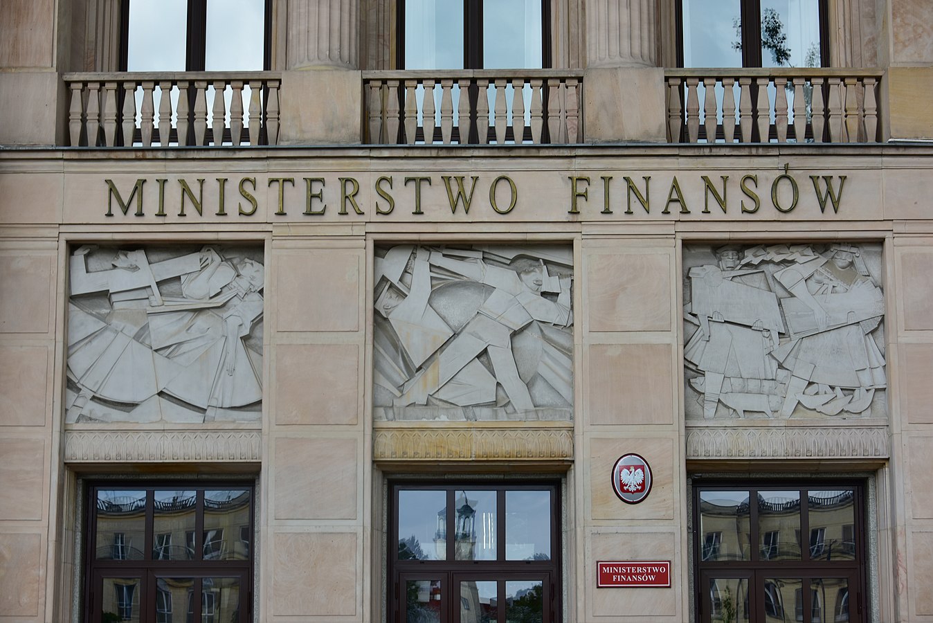 Supraporta Gmachu Ministerstwa Finansów