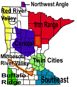 Liste Des Régions Des États-Unis