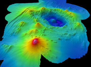 Monowai (seamount) Volcanic seamount north of New Zealand