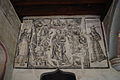 Սև-սպիտակ որմնանկար Աստվածամոր պատկերով. Ուեխոցինգոյի Միքայել հրեշտակապետի վանք