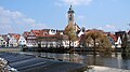 Altstadt mit Fluss Neckar