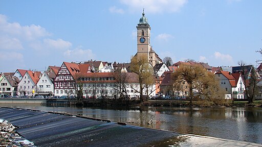 Nürtingen Neckarfront 2012