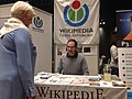 English: Wikimedia Czech Republic at NGO Market Prague 2015