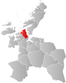 Vị trí Agdenes tại Trøndelag