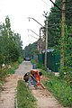 English: Nakhabino - Pavlovskaya sloboda railway line
