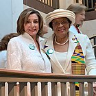 With Alma Adams (26 March 2020)