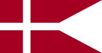 Pabellón de guerra de Dinamarca