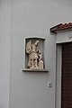Deutsch: Skulptur eines hl. Florian in einem Hasu in Neckenmarkt