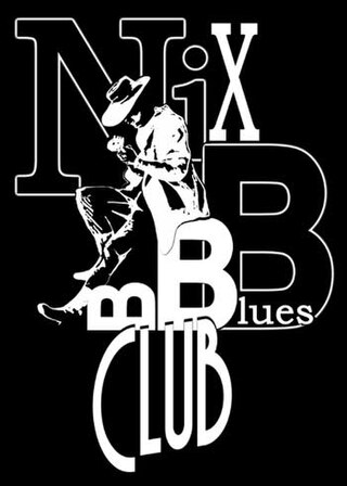 Logótipo de um clube de música R&B.