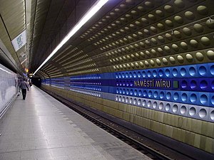 U-Bahnhof Náměstí Míru