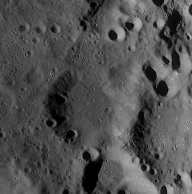 Снимок зонда Lunar Reconnaissance Orbiter.