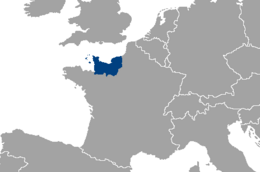 Normandia: Földrajz, Települések, Népesség