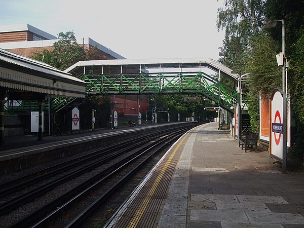 Looking westbound towards Park Royal