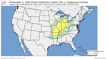 November 6 2005 slight risk.png