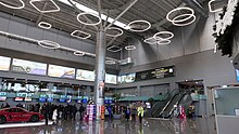 Check-in hall interior