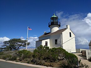 3-Quarter view, Old Point Loma Lighthouse, February, 2018