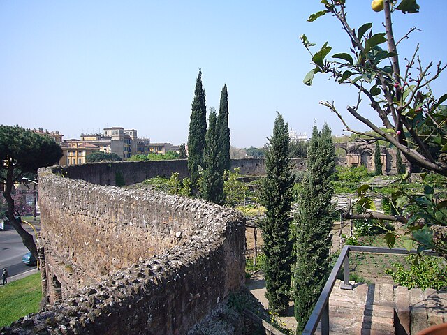 Amphitheatrum Castrense in the Horti Spei Veteris on the Esquiline Hill in Rome