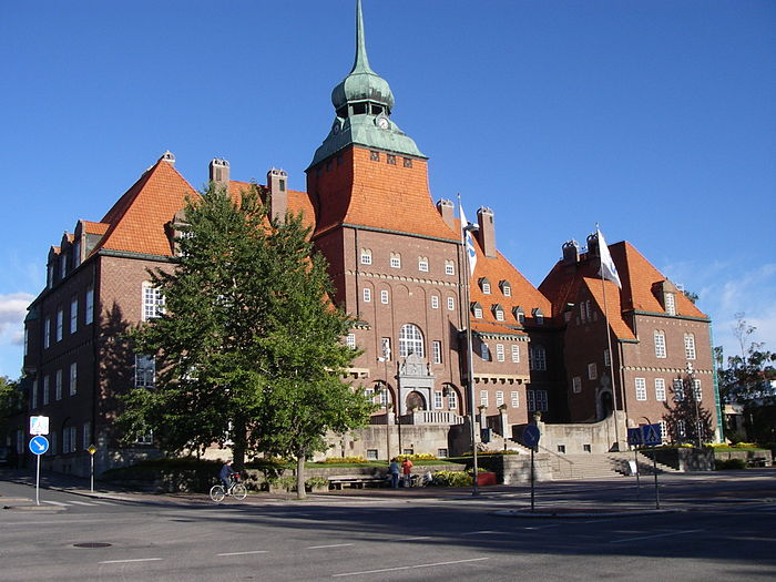L'hôtel de ville d'Östersund.