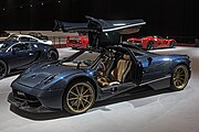 Pagani Huayra at Supercar Avenue at Geneva International Motor Show 2024