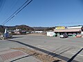 Parking lot Entrance and Store