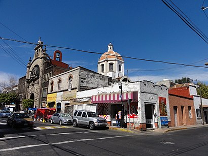 How to get to Colonia San Miguel Chapultepec with public transit - About the place