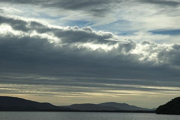 Paterson Inlet at sunset