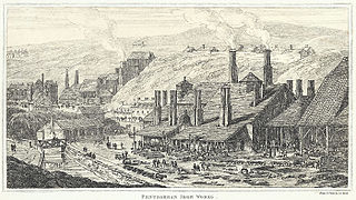 <span class="mw-page-title-main">Penydarren Ironworks</span> Ironworks in Merthyr Tydfil, Wales