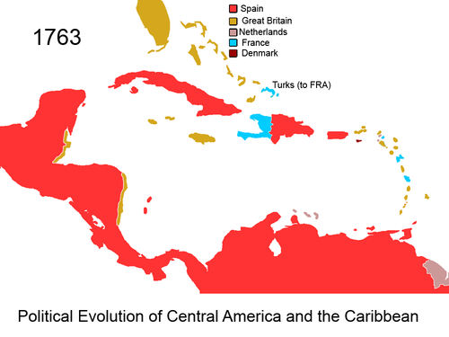 Political Evolution of Central America and the Caribbean 1763 na.png
