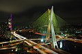 Ponte Octávio Frias de Oliveira, em São Paulo.