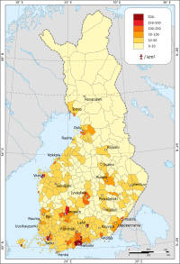 Demografía De Finlandia: Población, Idiomas, Grupos étnicos