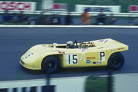 Hans Herrmann drives the 1970 Porsche 908/03
