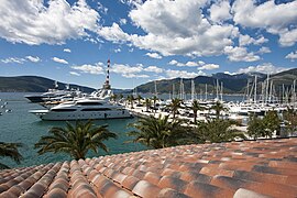Porto Montenegro, luxury yacht marina