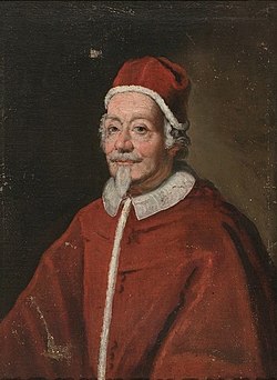 Papež Aleksander VIII. portret neznanega slikarja (17. st.)