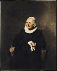 Carel Fabritius, Portrait of a Seated Woman with a Handkerchief, c. 1644