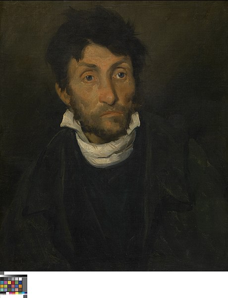 File:Portret van een kleptomaan, Théodore Géricault, 1820, Koninklijk Museum voor Schone Kunsten Gent, 1908-F.jpg
