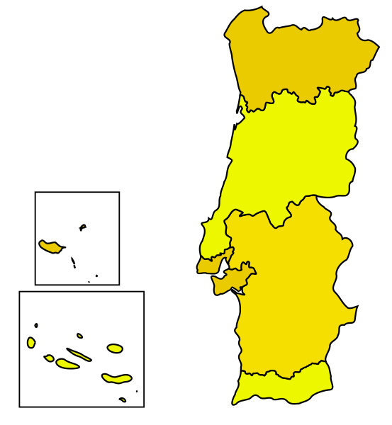 File:Portugal par régions sans noms.svg