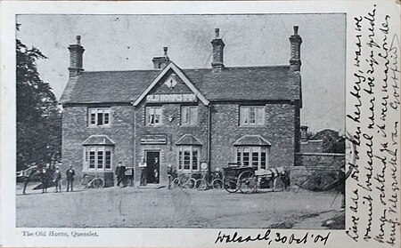 Postcard The Old Horns Queeslet Walsall West Midlands