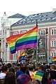 Čeština: Pochod Prague Pride v srpnu 2017 English: Prague Pride march in August 2017