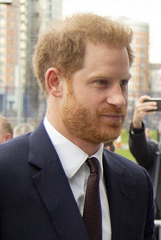 <span class="mw-page-title-main">Prince Harry, Duke of Sussex</span> Member of the British royal family (born 1984)