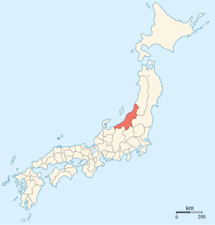 Echigo Province province of Japan