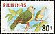 Ptilinopus merrilli 1979 stamp of the Philippines.jpg
