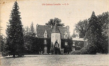 Castelul Pujols-sur-Ciron din Lassalle 2.jpg